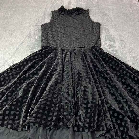 Blackmilk Burned Diamond Date Night Dress ~ LIMITED Black Size Large - Picture 7 of 16